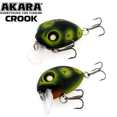 Воблер за кефал и распер Akara Crook 35F, 6 г, цвят А78