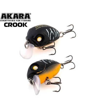 Воблер за кефал и распер Akara Crook 35F, 6 г, цвят А85