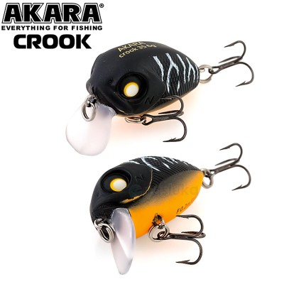 Воблер за кефал и распер Akara Crook 35F, 6 г, цвят А85