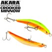 Плаващ Воблер Akara Crooked Minnow 9.0 см 7.0 г - За спининг риболов