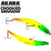Плаващ Воблер Akara Crooked Minnow 9.0 см 7.0 г - За спининг риболов