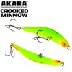 Плаващ Воблер Akara Crooked Minnow 9.0 см 7.0 г - За спининг риболов