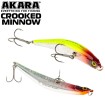 Плаващ Воблер Akara Crooked Minnow 9.0 см 7.0 г - За спининг риболов