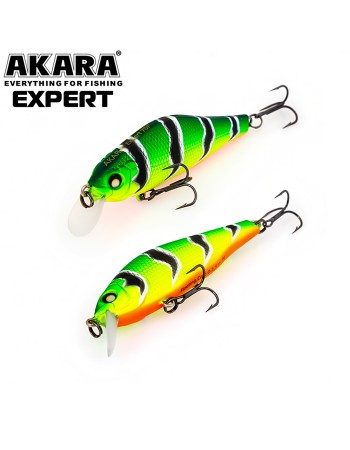 Плаващ воблер Akara Expert F, 70 мм, 9 г, цвят А107