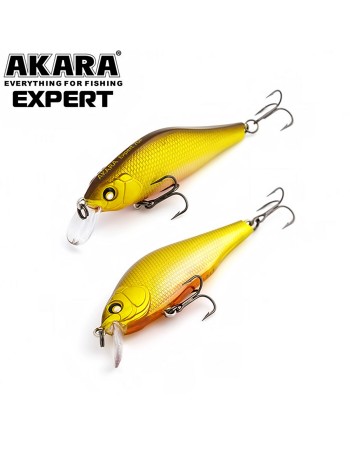 Плаващ воблер Akara Expert F, 70 мм, 9 г, цвят А128
