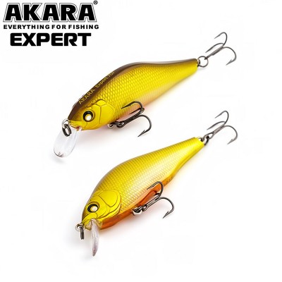 Плаващ воблер Akara Expert F, 70 мм, 9 г, цвят А128