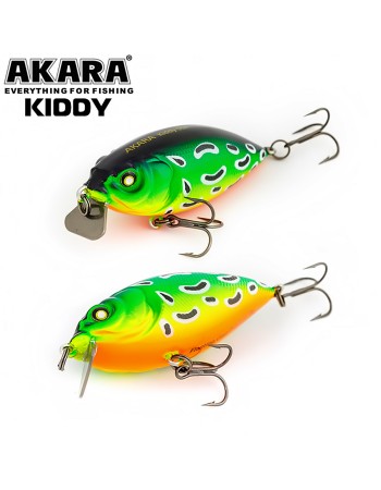 Плаващ воблер Akara Kiddy F, 55 мм, 9 г, цвят А117