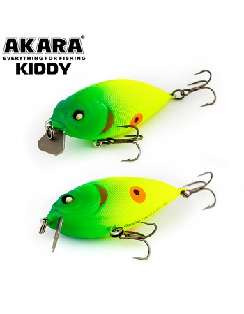 Плаващ воблер Akara Kiddy F, 55 мм, 9 г, цвят А120
