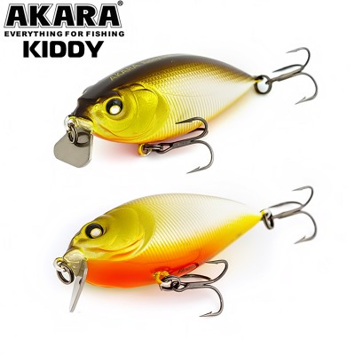 Плаващ воблер Akara Kiddy F, 55 мм, 9 г, цвят А76