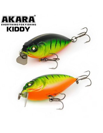 Плаващ воблер Akara Kiddy F, 55 мм, 9 г, цвят А99