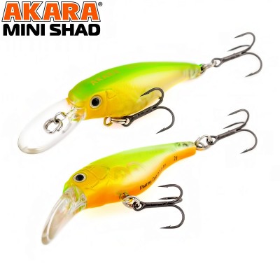 Suspending воблер Akara Mini Shad SP, 40 мм, 2 г, цвят А152