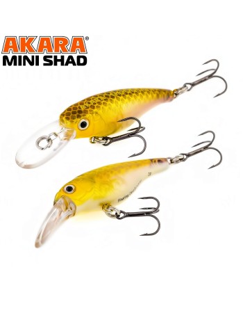 Suspending воблер Akara Mini Shad SP, 40 мм, 2 г, цвят А153