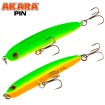 Потъващ Воблер Akara Pin 5.0 см 4.5 г цвят A136 - За спининг риболов