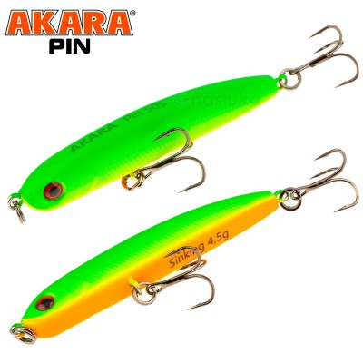 Воблер Akara Pin 50S, 4.5 г, цвят A136