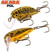 Плаващ Воблер Akara Pol 3.5 см 2.2 г цвят A199 - За спининг риболов