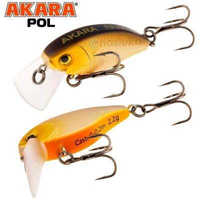 Воблер Akara Pol 35F, 2.2 г, цвят A76