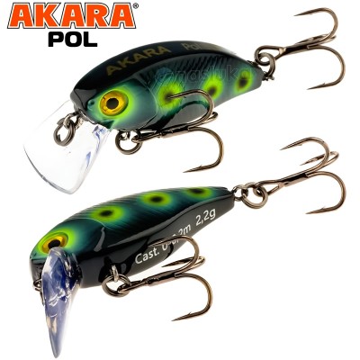 Воблер Akara Pol 35F, 2.2 г, цвят A78
