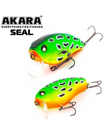 Плаващ воблер Akara Seal F, 60 мм, 18 г, цвят А117