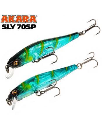 Неутрален воблер Akara Sly SP, 70 мм, 5 г, цвят А42