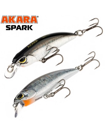 Akara Spark S, 50 мм, 3.5 г, цвят А83, Воблер за костур и пъстърва