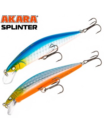 Akara Splinter S, 65 мм, 5 г, цвят А100, потъващ воблер