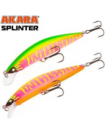 Akara Splinter S, 80 мм, 7.5 г, цвят А207, потъващ воблер