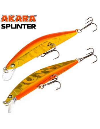 Akara Splinter S, 65 мм, 5 г, цвят А86, потъващ воблер