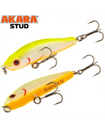 Akara Stud S, 4.5 мм, 4.5 г, цвят А125, потъващ воблер