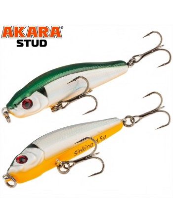 Akara Stud S, 4.5 мм, 4.5 г, цвят А23, потъващ воблер