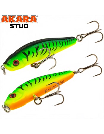 Akara Stud S, 4.5 мм, 4.5 г, цвят А68, потъващ воблер