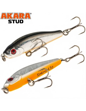 Akara Stud S, 4.5 мм, 4.5 г, цвят А83, потъващ воблер