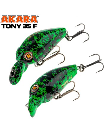Воблер за кефал и пъстърва Akara Tony 35F, 4 г, цвят A226