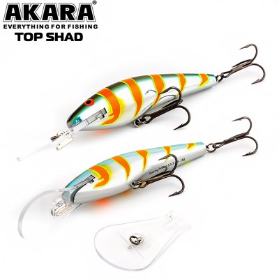 Воблер за тролинг Akara Top Shad 105 мм, 18 г, цвят A106
