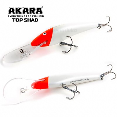 Воблер за тролинг Akara Top Shad 105 мм, 18 г, цвят A1