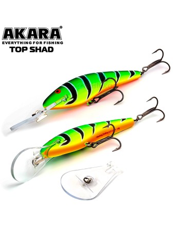 Воблер за тролинг Akara Top Shad 105 мм, 18 г, цвят A107