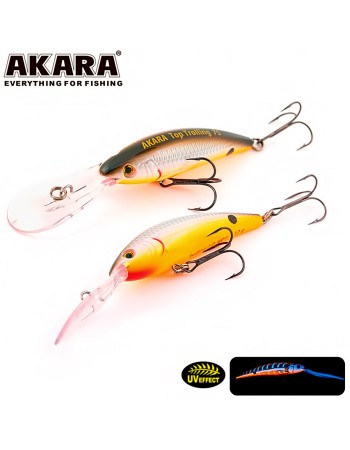 Воблер за тролинг Akara Top Trolling 90 мм, 17 г, цвят A19