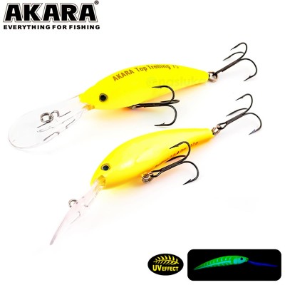 Воблер за тролинг Akara Top Trolling 90 мм, 17 г, цвят А14