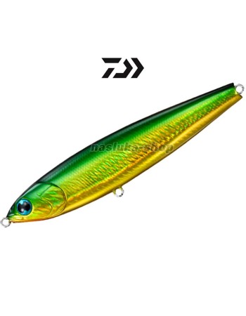 Воблер-стикбайт Daiwa Morethan Trick Upper R 65 F, 65 мм, 5.9 г, цвят Green Gold