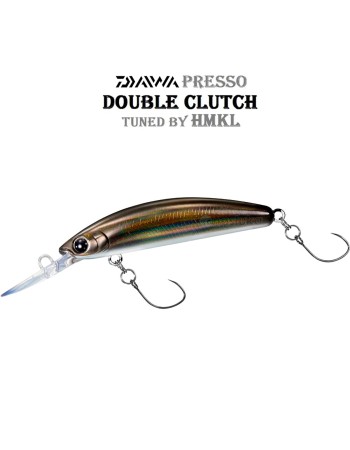 Daiwa Presso Double Clutch 45F1, 45 мм, 1.6 г, плаващ воблер за пъстърва, цвят Kagehoushi