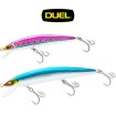 Плаващ морски воблер Duel Aile Magnet TG Minnow Slim F, 120 мм, 17 г, цвят MKBK