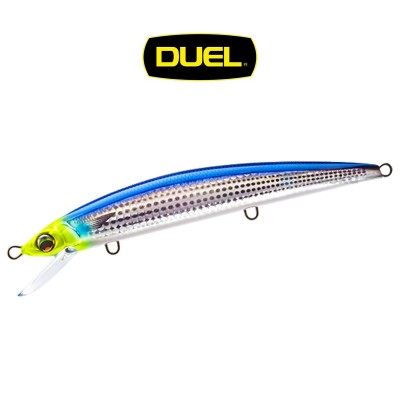 Плаващ морски воблер Duel Aile Magnet TG Minnow Slim F, 120 мм, 17 г, цвят HCHM