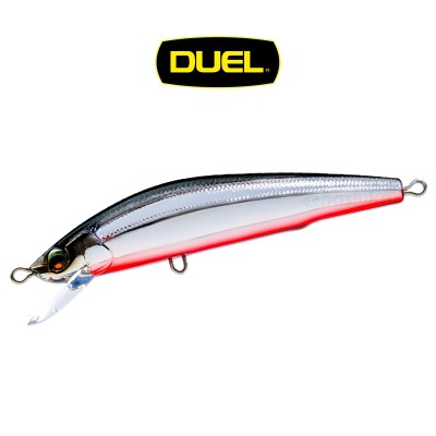 Плаващ морски воблер Duel Aile Magnet TG Minnow F, 105 мм, 18 г, цвят HBSE