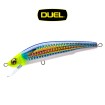 Плаващ морски воблер Duel Aile Magnet TG Minnow F, 125 мм, 27 г, цвят HCHM