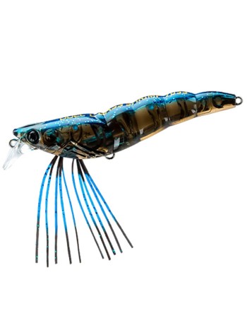 Морски воблер, скарида Duel L-Bass Shrimp Slow Sinking, 90 мм, 13.5 г, цвят BLB