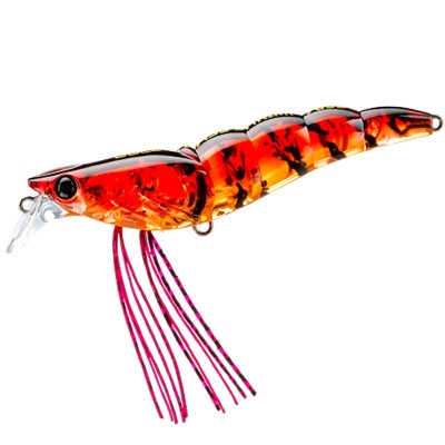 Морски воблер, скарида Duel L-Bass Shrimp Slow Sinking, 90 мм, 13.5 г, цвят GSRT