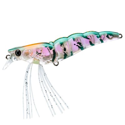 Морски воблер, скарида Duel L-Bass Shrimp Slow Sinking, 90 мм, 13.5 г, цвят MEB