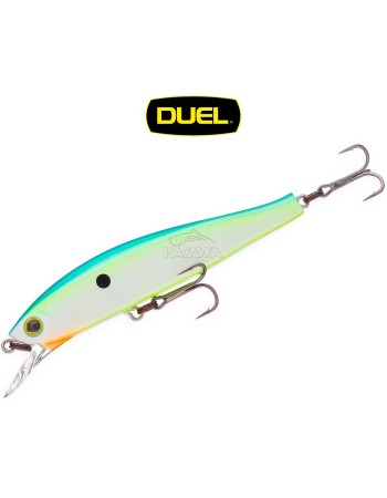 Плаващ воблер Duel Hardcore Minnow Flat F 130 мм, 20 г, цвят CSH