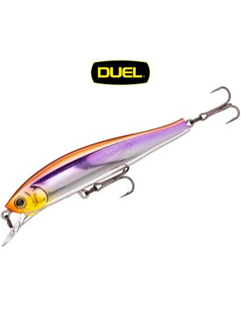 Плаващ воблер Duel Hardcore Minnow Flat F 130 мм, 20 г, цвят GSWS