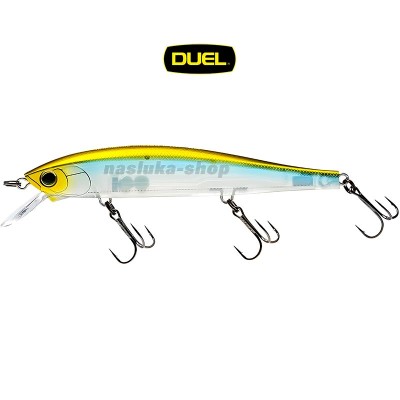 Плаващ воблер Duel Hardcore Minnow Flat F 70 мм, 4.5 г, цвят GSPS