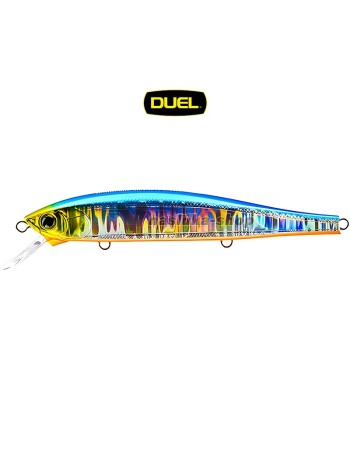 Плаващ воблер Duel Hardcore Minnow Flat F 130 мм, 20 г, цвят HBSN